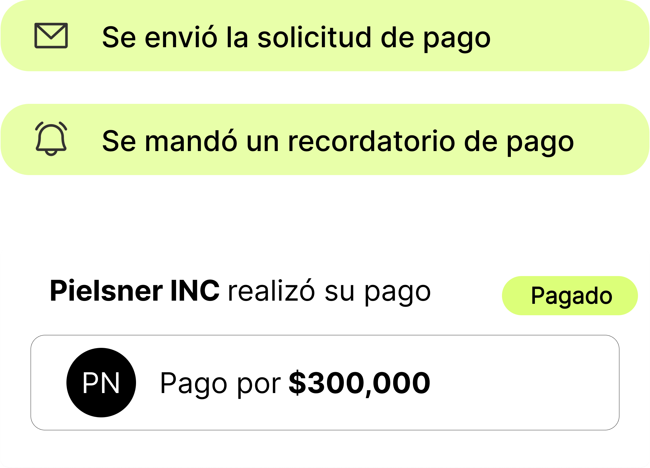 Flujo de cobranza con recordatorios de pago